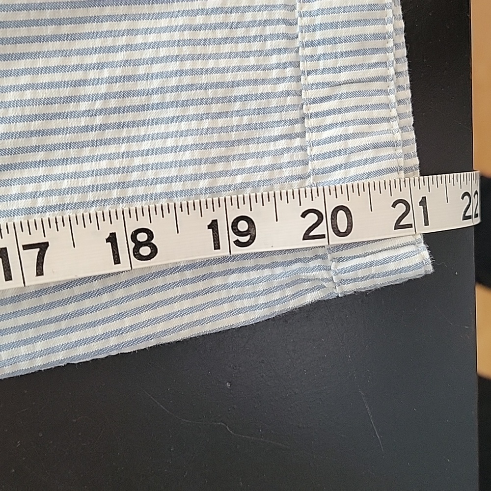 IZOD ladies blue and white striped size 8 Bermuda Shorts NWT [21] - Picture 12 of 12